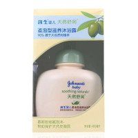强生婴儿天然舒润柔泡型滋养沐浴露400ml