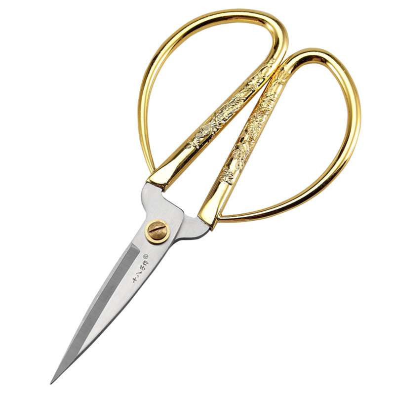 十八子作高级合金剪 金黄色 HHJ-03