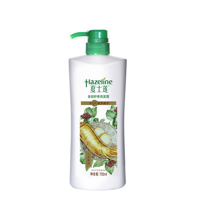 夏士莲 (HAZELINE) 多效护养洗发水750ml 所有发质 成人[联合利华]