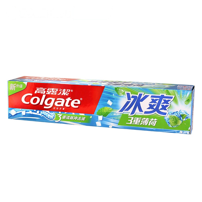 高露洁(Colgate)冰爽三重薄荷牙膏120g
