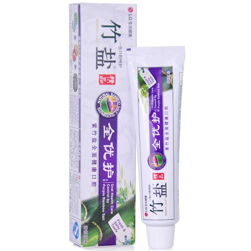 竹盐精品全优护原味牙膏120g