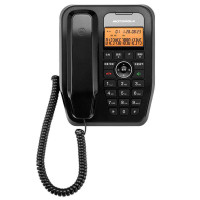 摩托罗拉 (MOTOROLA) SC100C 有绳电话 (黑色)
