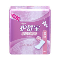 护舒宝(Whisper)超薄 轻柔纯棉感卫生护垫 淡香 80片 ( 清爽透气)