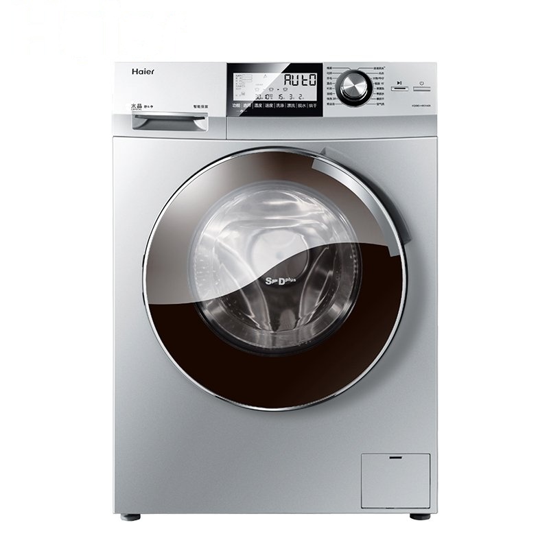 海尔 (Haier) XQG80-HBD1426 8KG全自动滚筒洗衣机 洗烘一体直驱变频静音摇篮柔洗桶自洁一级能效