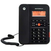 摩托罗拉 (MOTOROLA) CT201C 来显 电话机(黑色)
