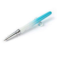 HERO英雄钢笔 9615 世博彩财务特细笔（暗尖蓝色）0.38mm 1支装学生商务办公用墨水笔
