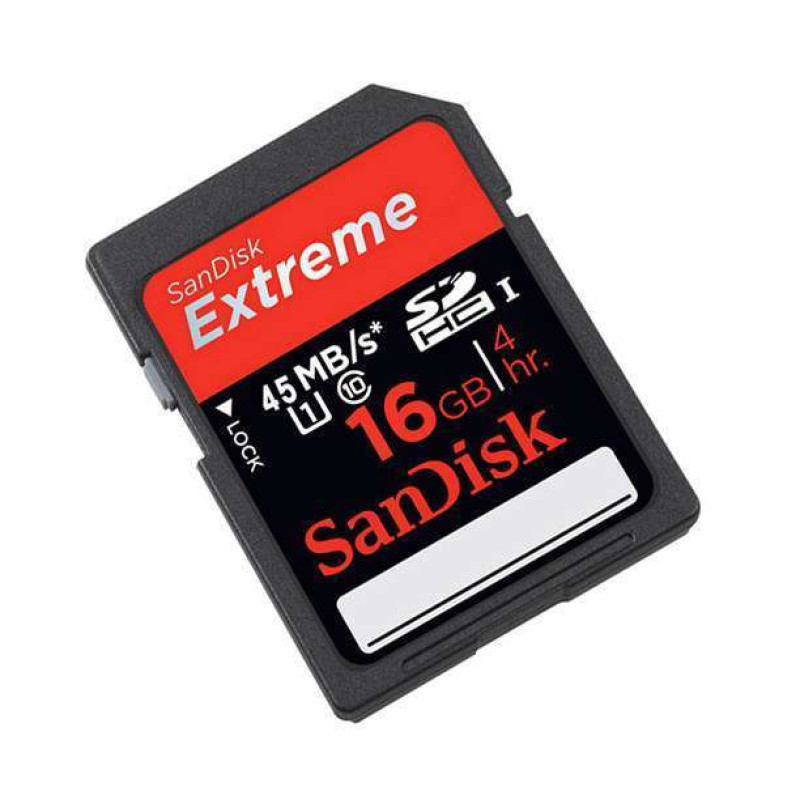 SANDISK(闪迪)Extreme(16G) SD卡(45M/S)