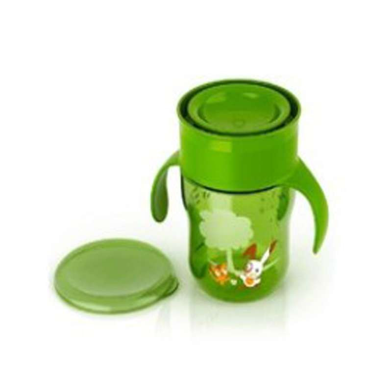 9安士自然啜饮杯（12月以上宝宝适用）（绿色，红色）