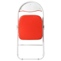 好事达酷炫扇形钢折椅(红色)680-1-2139