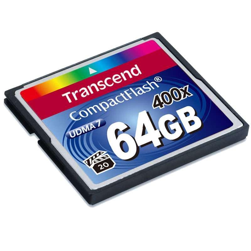 创见(Transcend)64G(400X)CF存储卡