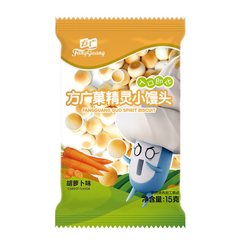 方广乖乖小馒头(胡萝卜味)15g