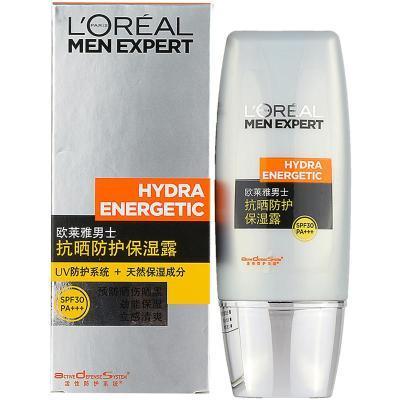 欧莱雅（LOREAL）男士抗晒防护保湿露30ml SPF30