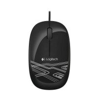 罗技(Logitech)M105有线鼠标 黑色