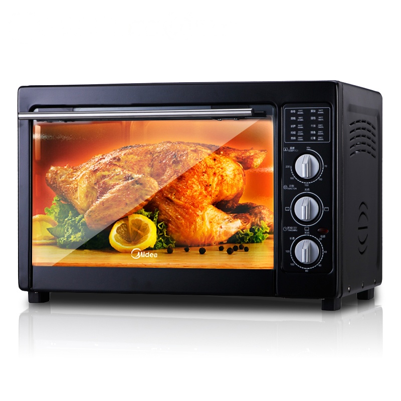 美的(Midea)MG38CB-AA 家用多功能烘焙电烤箱 38L 四层烤位