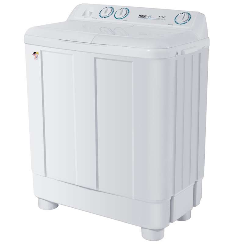 海尔(Haier)XPB70-1186BS 7公斤半自动双缸洗衣机 大容量移动脚轮防鼠