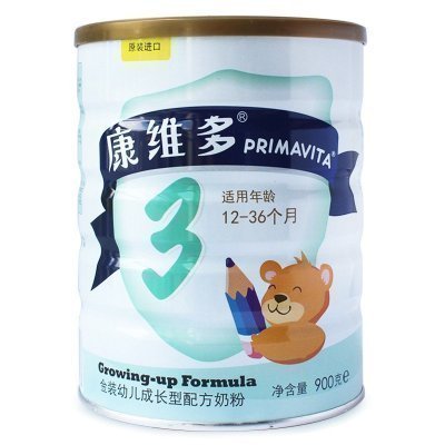 康维多(Primavita)金装幼儿配方奶粉3段900g