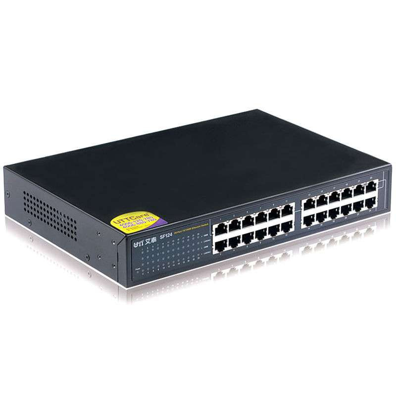 艾泰(UTT)环保型以太网交换机SF124