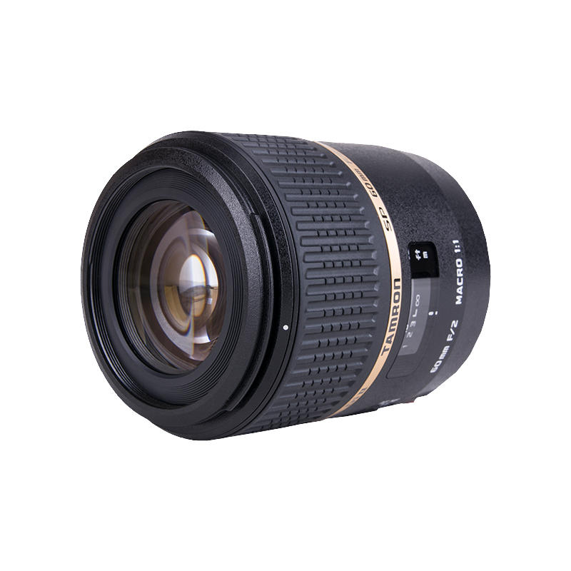 腾龙(TAMRON) 60mm F/2 Di-II LD IF G002 微距1:1尼康卡口 大光圈微距相机镜头数码配件