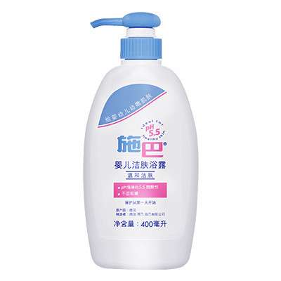 施巴(sebamed)婴儿洁肤浴露400ml(HKP)