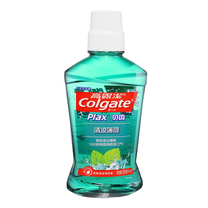 高露洁(Colgate)贝齿冰爽薄荷漱口水500ml