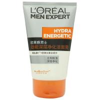 欧莱雅(LOREAL)男士劲能深层净化洁面膏100ml+50ml