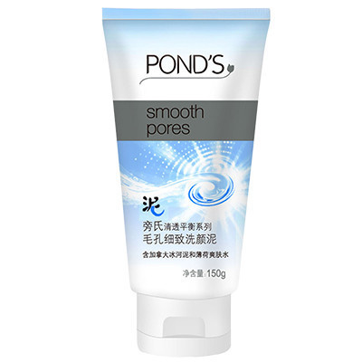 旁氏(POND'S)清透平衡系列毛孔细致洗颜泥150g[联合利华]