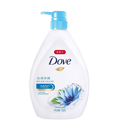 多芬(Dove)沐浴露 沁凉水润清爽水润沐浴乳 720G