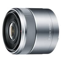 索尼(SONY) E 30mm f/3.5 索尼E卡口 49mm中焦定焦微距镜头 APS画幅 SEL30M35
