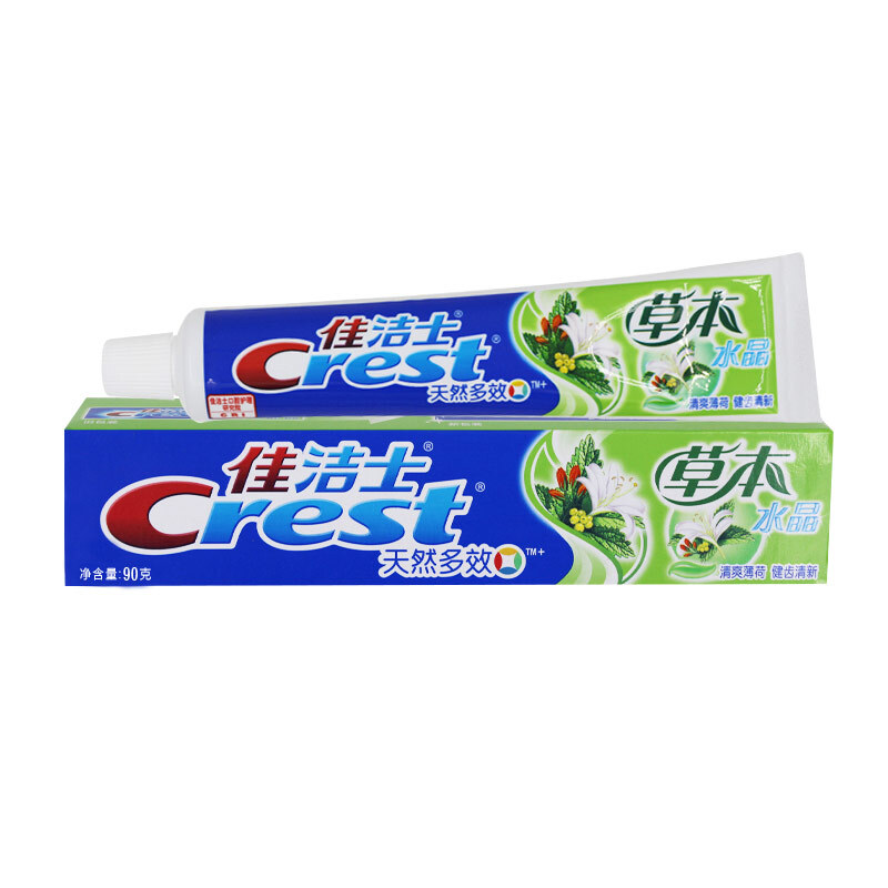 佳洁士草本水晶牙膏 (清爽薄荷香型)90克