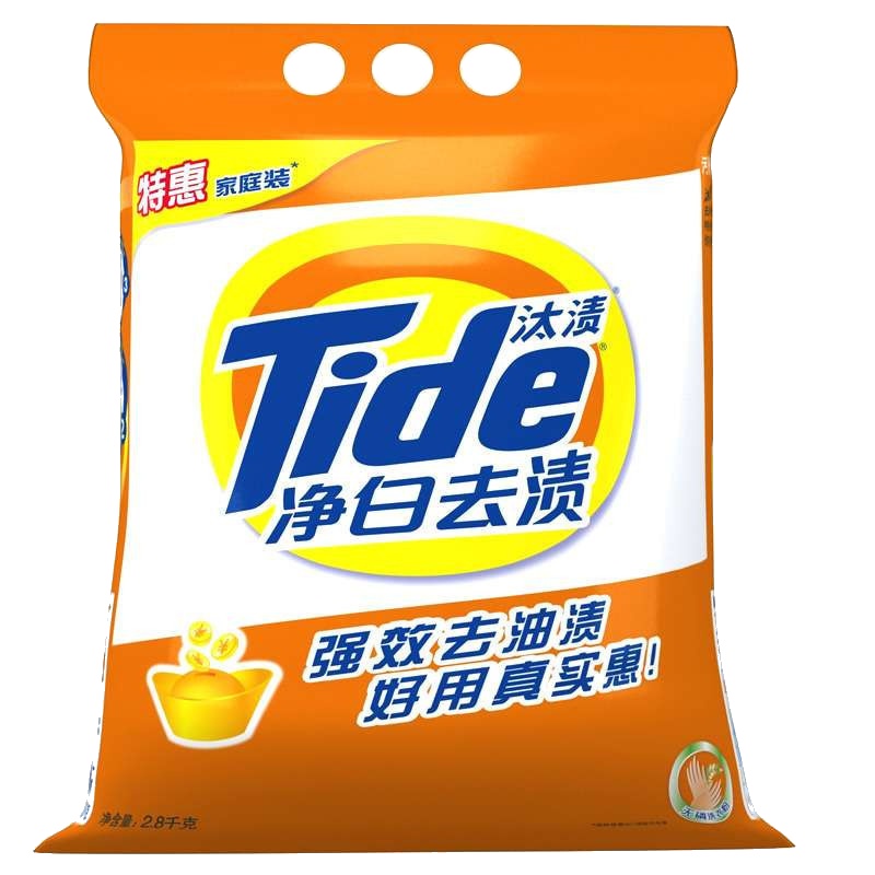 汰渍净白去渍洗衣粉2.8kg 机洗手洗 去渍无残留