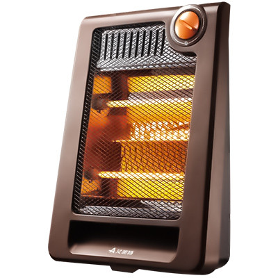 艾美特(Airmate)取暖器 HQ815 防爆石英管倾倒断电过热保护800瓦暗光取暖家用小太阳节能电暖器 电暖气