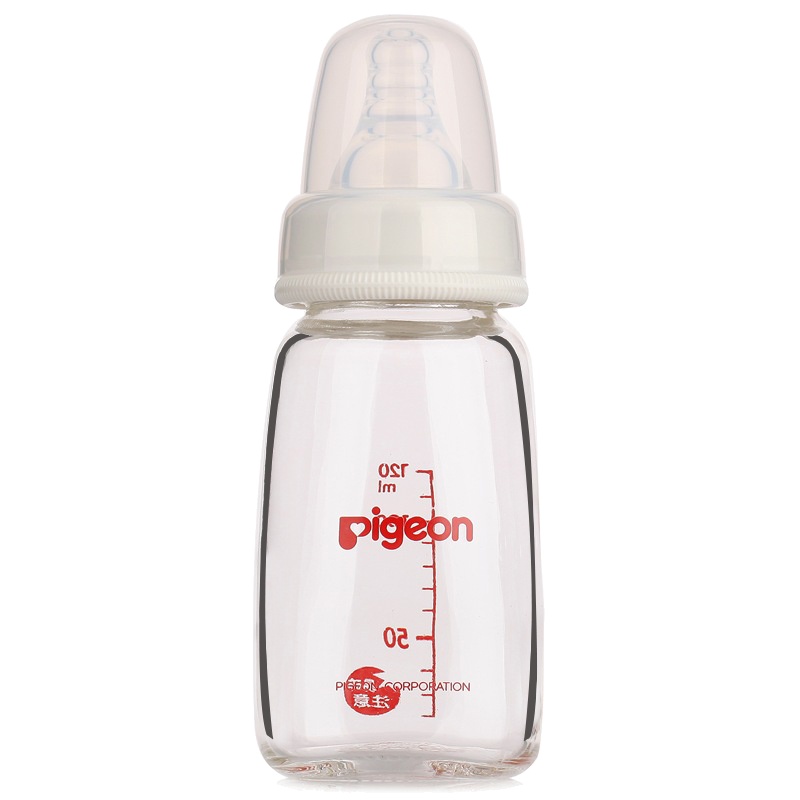 贝亲(PIGEON)标准口径玻璃奶瓶120ml AA87