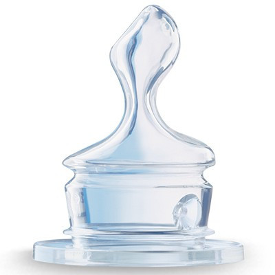 一般口径硅胶奶嘴-小圆孔(供0-6个月婴儿使用)两个装