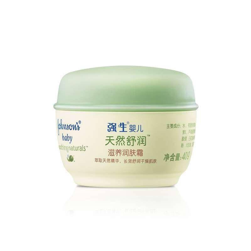 强生婴儿天然舒润滋养润肤霜40g (无香型)
