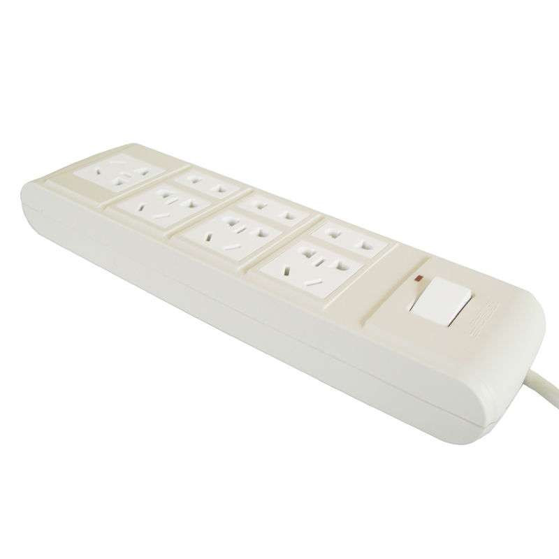 鸿雁七位电源插座ZDD71JG3T3G1/D/R 3m