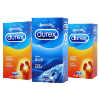 [苏宁易购超市]杜蕾斯 避孕套 活力12只+激情12只送激情6片共30只安全套激情组合