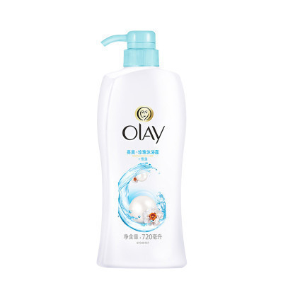 玉兰油(OLAY)美肌滋润沐浴乳沐浴露莹亮滋养720ML泡澡 保湿