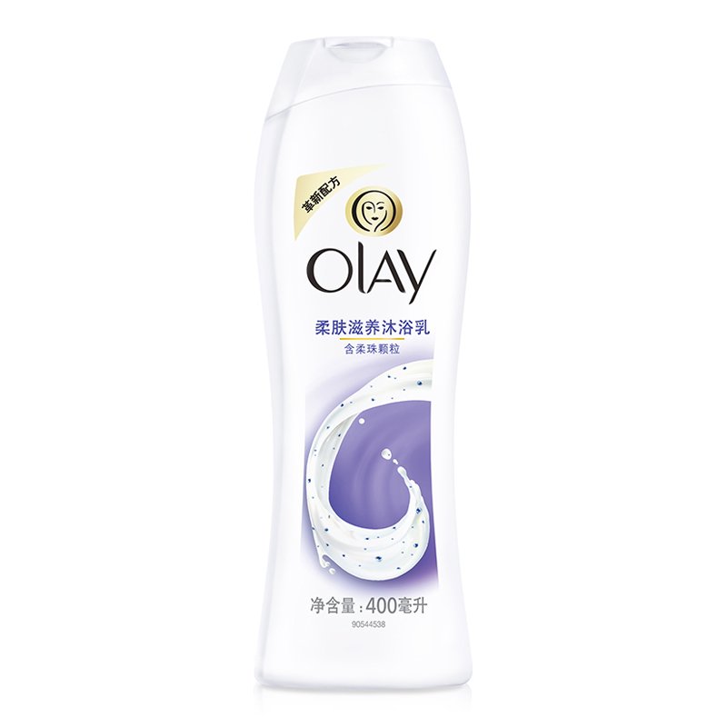 玉兰油(OLAY)柔肤滋润/滋养沐浴乳沐浴露400毫升(新旧包装转换,随机发货)泡澡