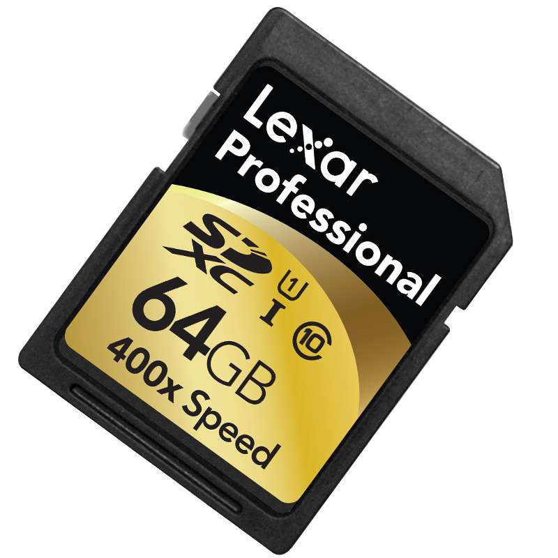 雷克沙(LEXAR) 64G(400X) SDXC储存卡