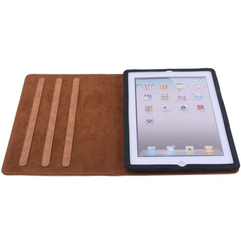 乐歌(Loctek)苹果附件ipad2/newpad保护套PAC329YLW智能休眠保护壳可拆卸两用保护套