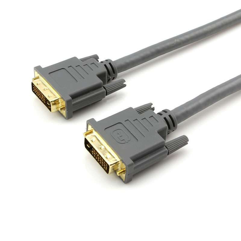 CE-LINK 2083 DVI高清信号传输线 工程级 数字信号联接线5米(灰色)