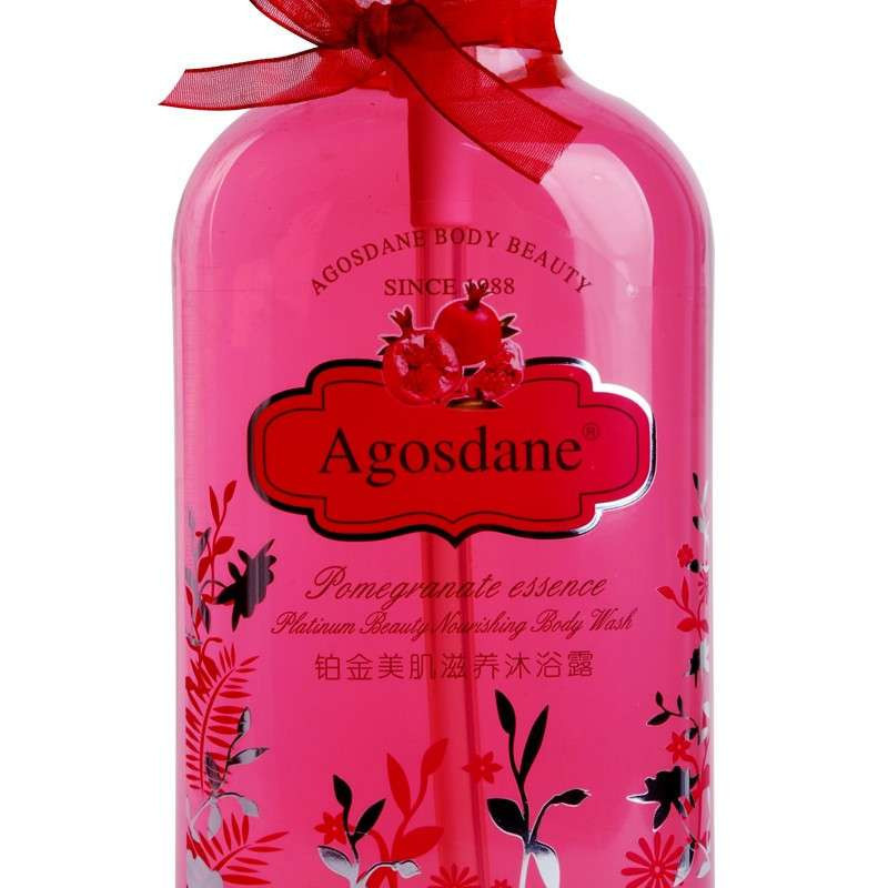 [苏宁超市]Agosdane 雅格斯丹 铂金美肌滋养沐浴露 [红石榴精华] 500ml