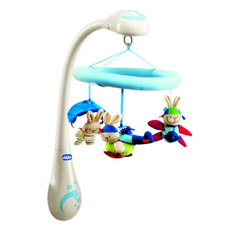 智高蓝色小兔床铃C00071496000000