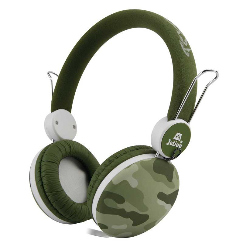 吉星时尚硅胶音乐耳机JET-DEP090 绿色