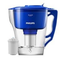 飞利浦 Philips 净水器 净水壶 WP2801 自配一芯 蓝色4升