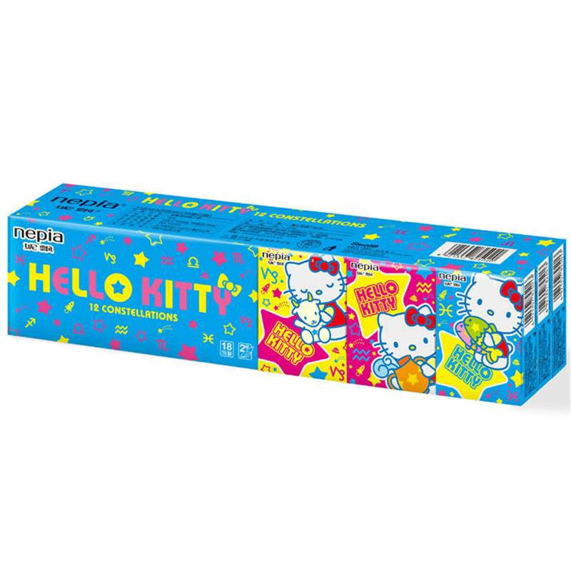 [苏宁易购超市]妮飘星座系列2层迷你纸手帕*(16+2)包