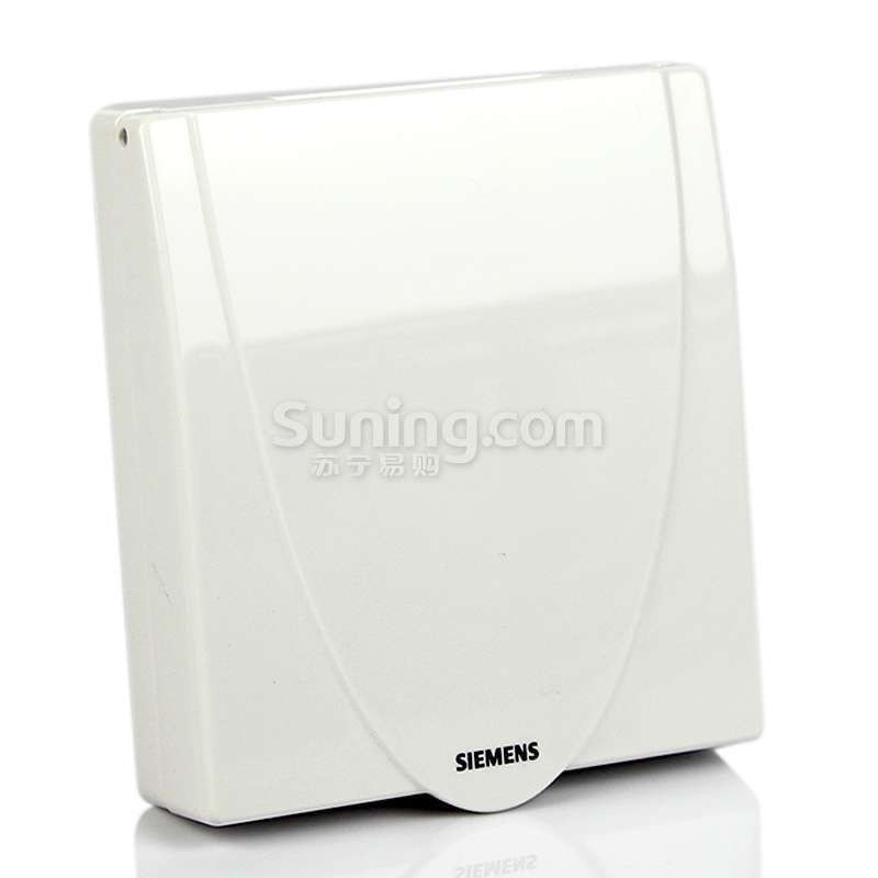 西门子远景雅白色开关防溅防水盒5TG06011CC1