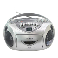 PANDA/熊猫 CD-106 手提式CD播放机收录机教学机MP3播放器USB磁带机两波段立体声