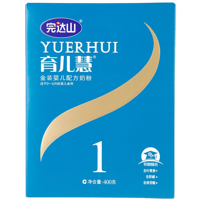 完达山育儿慧金装婴儿配方奶粉1段400g
