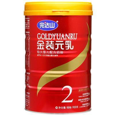 完达山元乳较大婴儿配方奶粉2段900g